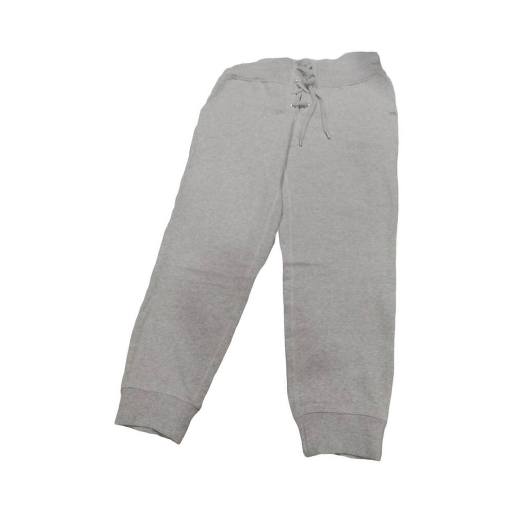 NEW DKNY women's wide leg pants in pearl gray heather